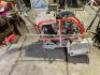 DESCRIPTION: HUSQVARNA WALK-BEHIND CONCRETE SAW PUSH BRAND/MODEL: HUSQVARNA LOCATION: SHOP QTY: 1 - 4