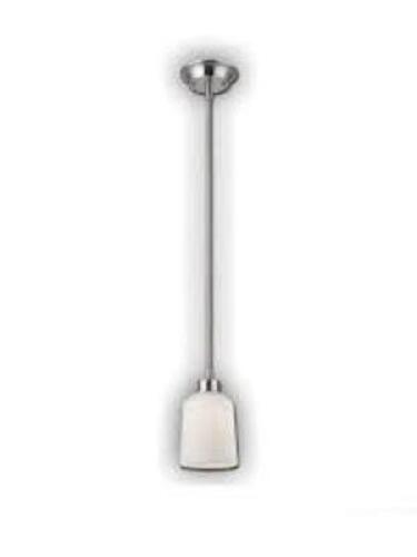 DESCRIPTION: (3) QUINCY PENDANT LIGHT-BRUSHED NICKEL BRAND/MODEL: QUINCY LOCATION: SHOP QTY: 3