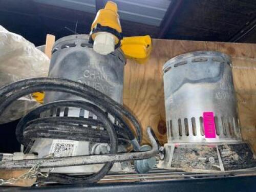DESCRIPTION: (2) SMALL DAYTON HEATERS. BRAND/MODEL: DAYTON LOCATION: OUTSIDE QTY: 2