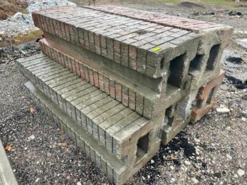 DESCRIPTION: (4) BRICK COLUMNS LOCATION: OUTSIDE QTY: 1