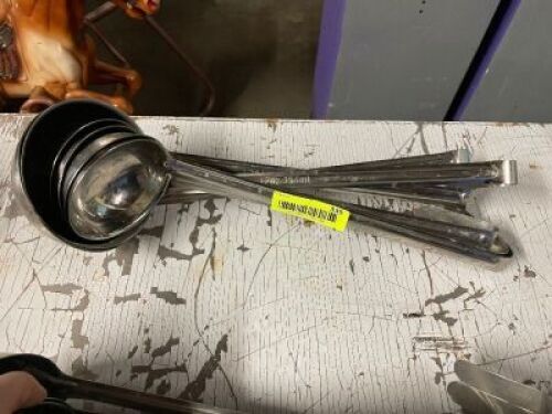 (7) ASSORTED STAINLESS LADLES