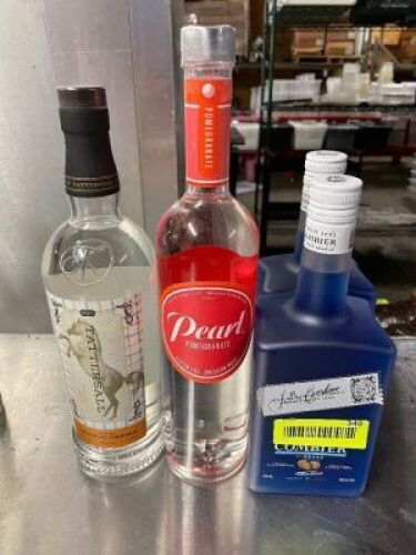 (4) ASSORTED BOTTLES OF ALCOHOL