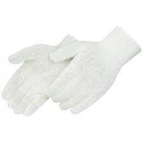 DESCRIPTION: (2) PACKS OF (12) LIGHTWEIGHT KNIT GLOVES BRAND/MODEL: LIBERTY GLOVE AND SAFETY #4517Q/S INFORMATION: WHITE RETAIL$: $6.46/PAIR SIZE: SIZ