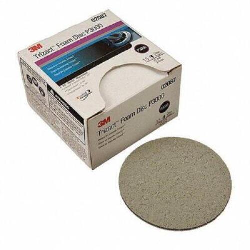 DESCRIPTION: (1) CASE OF (60) ABRASIVE FOAM DISC BRAND/MODEL: 3M TRIZACT #191L94 RETAIL$: $484.86 SIZE: 5" QTY: 1