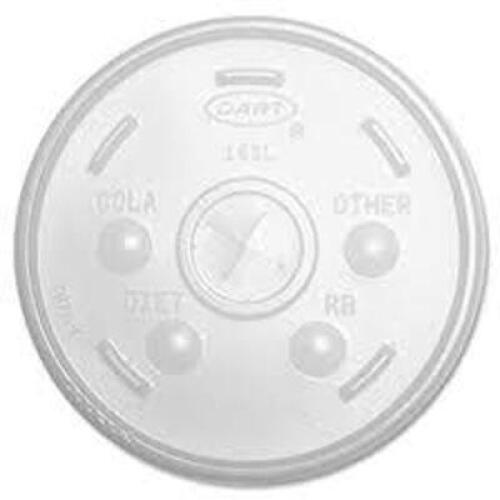 DESCRIPTION: (1) CASE OF (1000) HOT COLD LIDS BRAND/MODEL: DART #16SL RETAIL$: $50.00 EA SIZE: 16 OZ CAP QTY: 1