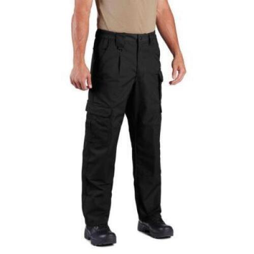 DESCRIPTION: (4) PAIRS OF MENS TACTICAL PANTS BRAND/MODEL: PROPPER INFORMATION: BLACK RETAIL$: $40.00 EA SIZE: 46X37 QTY: 4