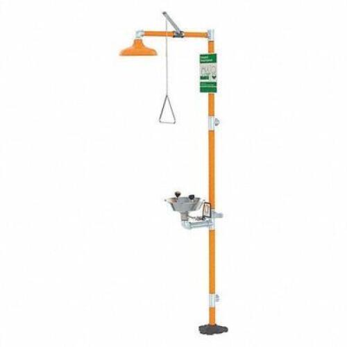DESCRIPTION: (1) SHOWER WITH EYE WASH BRAND/MODEL: GUARDIAN EQUIPMENT #2LVA6 INFORMATION: STAINLESS RETAIL$: $938.60 SIZE: 16X96 QTY: 1