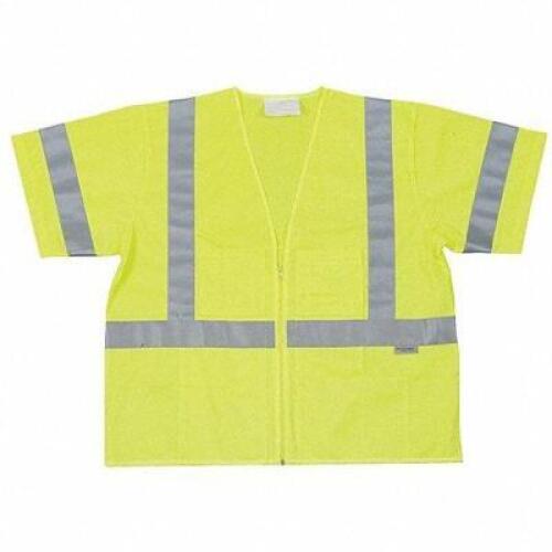 DESCRIPTION: (7) HIGH VISIBILITY VEST BRAND/MODEL: CONDOR #1YAT8 INFORMATION: YELLOW RETAIL$: $12.84 EA SIZE: SIZE M QTY: 7