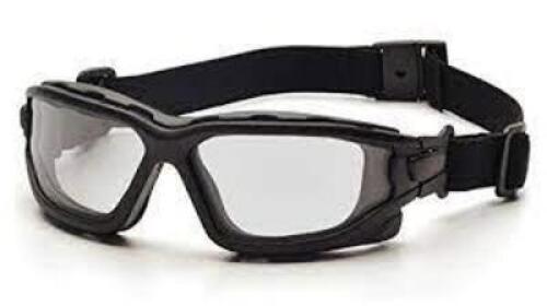 DESCRIPTION: (12) PAIRS OF SAFETY GLASSES BRAND/MODEL: PYRAMEX #SB7010SDT INFORMATION: BLACK RETAIL$: $13.00 EA SIZE: 12X5X2.5 QTY: 12