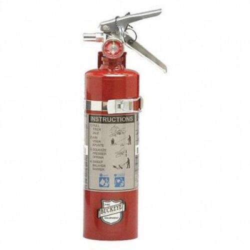 DESCRIPTION: (1) FIRE EXTINGUISHER BRAND/MODEL: BUCKEYE #35WT12 RETAIL$: $66.80 SIZE: 2.5 LB QTY: 1