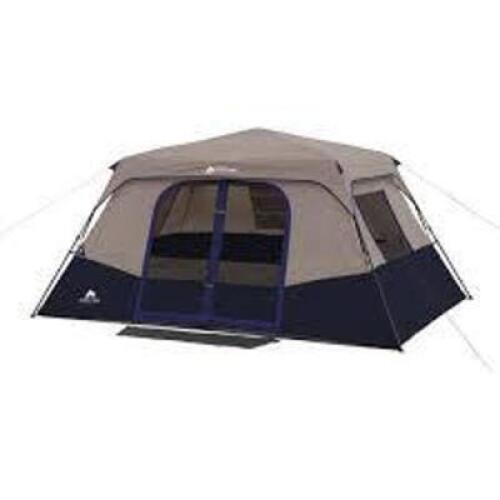 DESCRIPTION: (1) INSTANT CABIN TENT BRAND/MODEL: OZARK TRAIL INFORMATION: PURPLE RETAIL$: $200.00 EA SIZE: 8 PERSON QTY: 1