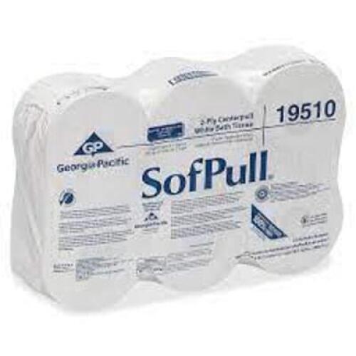 DESCRIPTION: (1) CASE OF (6) TOILET PAPER BRAND/MODEL: GEORGIA PACIFIC RETAIL$: $74.46 TOTAL QTY: 1
