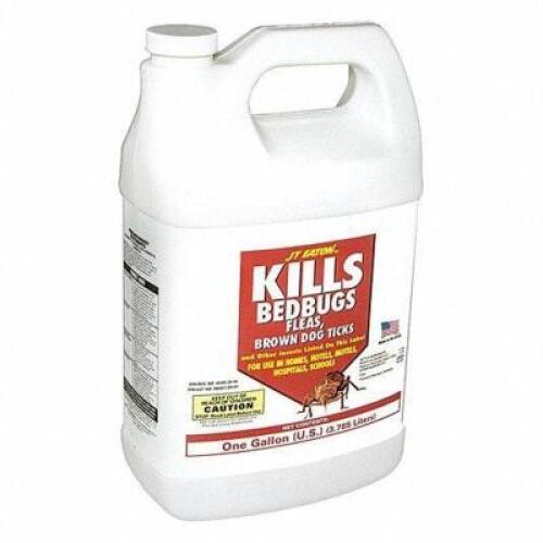 DESCRIPTION: (2) BED BUG KILLER LIQUID BRAND/MODEL: JT EATON #5PTR4 INFORMATION: DEET FREE RETAIL$: $66.14 EA SIZE: 128 OZ QTY: 2