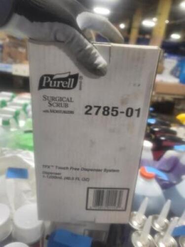 DESCRIPTION: (2) SURGICAL SCRUB WITH MOISTURIZERS BRAND/MODEL: PURELL #2785-01 RETAIL$: $87.26 EA SIZE: 40.5 FL OZ QTY: 2
