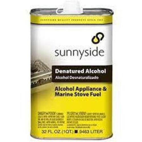 DESCRIPTION: (2) DENATURED ALCOHOL BRAND/MODEL: SUNNYSIDE #20K853 RETAIL$: $122.00 EA SIZE: 1 GALLON QTY: 2