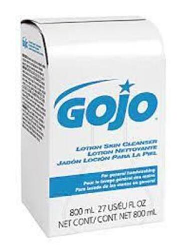 DESCRIPTION: (2) LOTION HAND SOAP REFILL BRAND/MODEL: GOJO #17278 RETAIL$: $12.00 EA SIZE: 800 ML QTY: 2