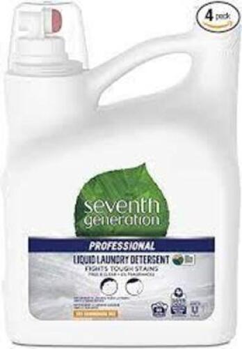 DESCRIPTION: (2) LIQUID LAUNDRY DETERGENT BRAND/MODEL: SEVENTH GENERATION INFORMATION: FREE AND CLEAR RETAIL$: $30.00 EA SIZE: 1 GALLON QTY: 2