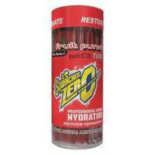 DESCRIPTION: (5) CONTAINERS OF (10) CONCENTRATED SPORTS DRINK STICKS BRAND/MODEL: SQWINCHER INFORMATION: FRUIT PUNCH RETAIL$: $4.00 EA SIZE: 1.1 OZ EA