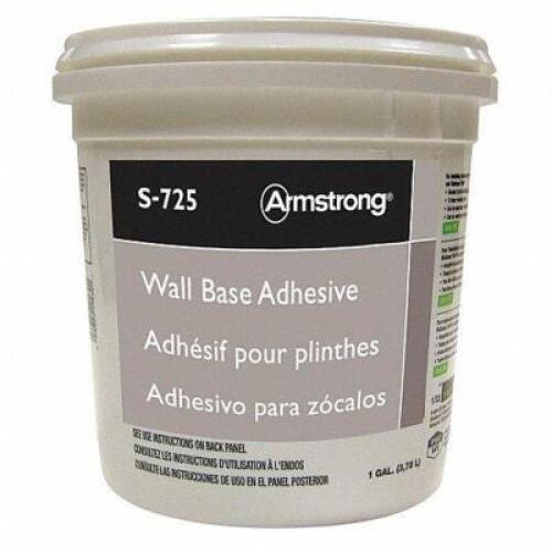 DESCRIPTION: (2) OFF WHITE WALL BASE ADHESIVE BRAND/MODEL: ARMSTRONG #23NY80 RETAIL$: $33.25 EA SIZE: 1 GAL QTY: 2