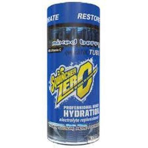 DESCRIPTION: (5) CONTAINERS OF (10) CONCENTRATED SPORTS DRINK STICKS BRAND/MODEL: SQWINCHER INFORMATION: MIXED BERRY RETAIL$: $4.00 EA SIZE: 1.1 OZ EA
