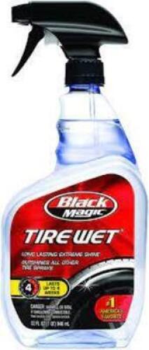 DESCRIPTION: (6) TIRE DRESSING BRAND/MODEL: BLACK MAGIC #52HF89 RETAIL$: $7.22 EA SIZE: 23 OZ QTY: 6
