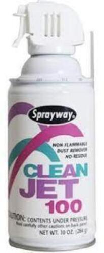 DESCRIPTION: (6) CLEAN JET CANNED AIR BRAND/MODEL: SPRAYWAY RETAIL$: $12.95 EA SIZE: 10.0 OZ QTY: 6