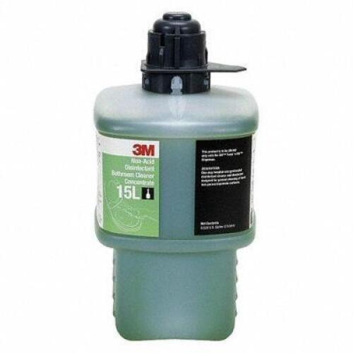DESCRIPTION: (2) DISINFECTANT BATHROOM CLEANER BRAND/MODEL: 3M #3VC57 RETAIL$: $100.00 EA SIZE: 15 L QTY: 2