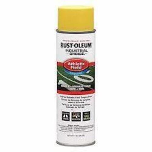 DESCRIPTION: (6) ATHLETIC FIELD STRIPING PAINT BRAND/MODEL: RUST-OLEUM #3BU15 INFORMATION: YELLOW RETAIL$: $10.41 EA SIZE: 20 OZ QTY: 6