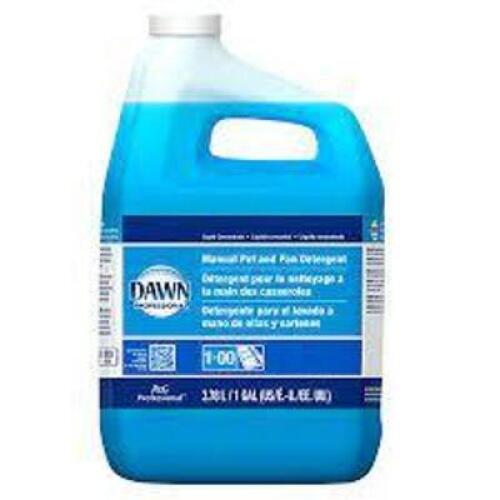 DESCRIPTION: (2) MANUAL POT AND PAN DETERGENT BRAND/MODEL: DAWN RETAIL$: $20.00 EA SIZE: 1 GAL QTY: 2