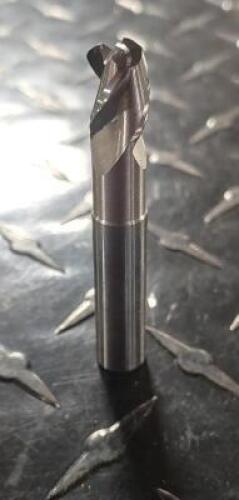 DESCRIPTION: (2) HIGH PERFORMANCE CARBIDE 3 FL SQ. END MILL BRAND/MODEL: DATA FLUTE HVM30375 RETAIL$: $ 54.99 EA SIZE: 3/8" DIA, 1/2" LOC QTY: 2
