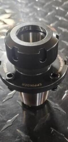 DESCRIPTION: (1) PRECI-FLEX QUICK CHANGE ER32 COLLET CHUCK BRAND/MODEL: EXSYS-EPPINGER 4001-0348 RETAIL$: $525.00 SIZE: 48mm PROJECTION QTY: 1