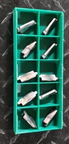 DESCRIPTION: (20) V85 INTERNAL THREADING INSERTS INFORMATION: TOOL FLO TF20845AC50C RETAIL$: $ 19.23 PER INERT QTY: 20