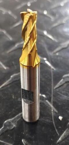 DESCRIPTION: (1) HSS SQ. END MILL BRAND/MODEL: HERTEL 41120007 RETAIL$: $20.99 SIZE: 1/4" DIA, 5/8" LOC 3/8" SD QTY: 1