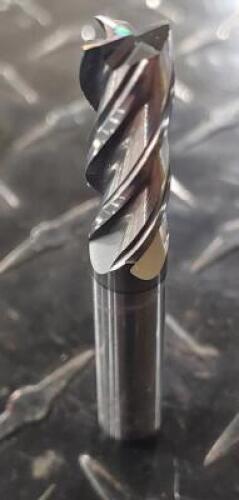 DESCRIPTION: (1) SOLID CARBIDE SQ. END MILL BRAND/MODEL: ACCUPRO 65848467 RETAIL$: $58.21 SIZE: 3/8" DIA, 1" LOC QTY: 1