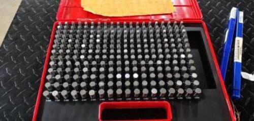 DESCRIPTION: (1) CLASS ZZ MINUS PLUG & PIN GAGE SET BRAND/MODEL: INTERSTATE 43137421 RETAIL$: $739.76 SIZE: 690 PC QTY: 1