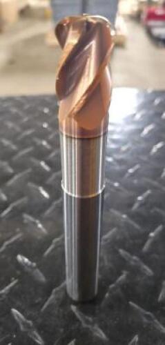 DESCRIPTION: (2) HIGH PERFORMANCE CARBIDE CORNER RADIUS END MILL BRAND/MODEL: DATA FLUTE SSLSM40750C7 RETAIL$: $197.86 QTY: 2