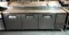 DESCRIPTION: 93" PIZZA PREP TABLE WITH REFRIGERATED BASE BRAND/MODEL: TRUE TPP-93 QTY: 1