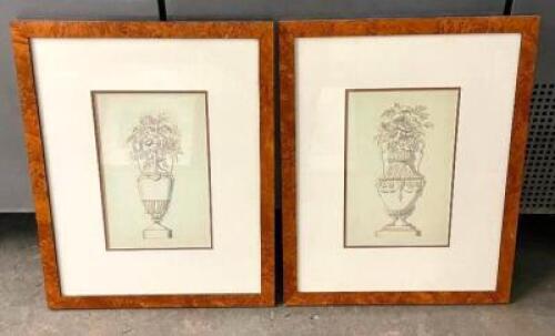DESCRIPTION: (2) FRAMED PRINTS SIZE: 19"X24" QTY: 2