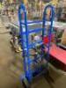 DESCRIPTION: (1) APPLIANCE CART BRAND/MODEL: VESTIL/APPL-750-B INFORMATION: BLUE/RATCHET STRAP/CAPACITY: 750 LBS RETAIL$: 277.00 SIZE: 59"H X 24"W X 8 - 3