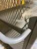 DESCRIPTION: (1) WELDED MESH SECURITY CART BRAND/MODEL: DURHAM MFG/HTL-2448-DD-3-6PU-95 INFORMATION: DAMAGES, MUST COME INTO INSPECT RETAIL$: 729.64 S - 5
