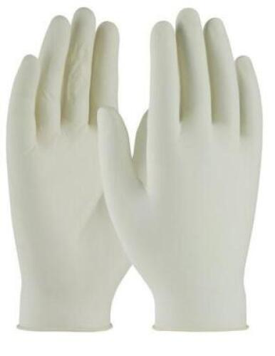 DESCRIPTION: (5) PACKS OF (100) DISPOSABLE GLOVES BRAND/MODEL: AMBI-DEX/62-323PF INFORMATION: WHITE/POWDER-FREE RETAIL$: 19.00 PER PK OF 100 SIZE: SMA