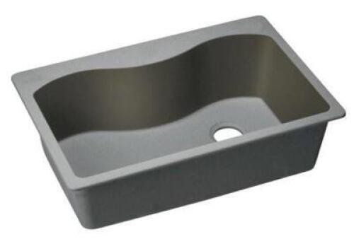 DESCRIPTION: (1) CLASSIC KITCHEN SKIN BRAND/MODEL: ELKAY/ELGS3322RWH0 INFORMATION: GREYSTONE/DROP-IN RETAIL$: 346.32 SIZE: 33"L X 17.87"W X 9.5"D QTY: