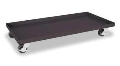 DESCRIPTION: (1) FLAT-BED DOLLY BRAND/MODEL: ZORO/1UFD1 INFORMATION: BLACK/LOAD CAPACITY: 1,000 LBS RETAIL$: 133.03 SIZE: 36"W QTY: 1