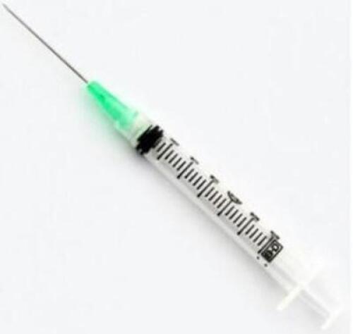 DESCRIPTION: (4) PACKS OF (400) SYRINGE BRAND/MODEL: BD/309632 INFORMATION: GREEN/NEEDLE GAUGE: 21 G RETAIL$: 100.31 PER PK OF 400 SIZE: 1"NEEDLE LENG