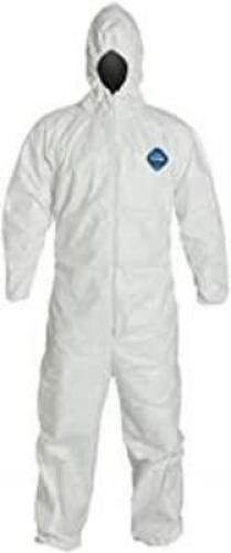 DESCRIPTION: (1) CASE OF APPROX (24) COVERALL WITH ELASTIC WRIST AND ANKLE BRAND/MODEL: KOOLGUARD #107-KG RETAIL$: $10.98 EA SIZE: SIZE 4XL QTY: 1
