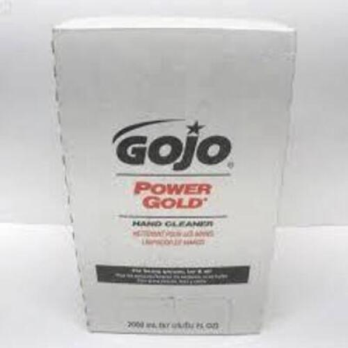 DESCRIPTION: (2) HAND CLEANER BRAND/MODEL: GOJO POWER GOLD RETAIL$: $35.00 EA SIZE: 2000 ML QTY: 2