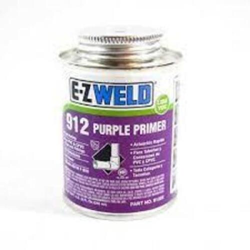 DESCRIPTION: (2) PURPLE PRIMER BRAND/MODEL: EZ WELD 912 RETAIL$: $13.43 EA SIZE: 32 OZ QTY: 2