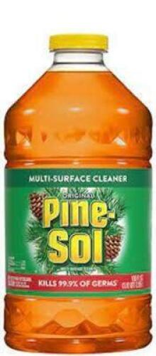 DESCRIPTION: (1) ALL PURPOSE CLEANER CONCENTRATE BRAND/MODEL: PINE SOL $CLO97301 RETAIL$: $20.00 EA SIZE: 1 GALLON QTY: 1