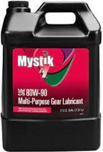 DESCRIPTION: (1) MULTI-PURPOSE GEAR LUBRICANT BRAND/MODEL: MYSTIK $JT7-80-90 INFORMATION: 80W-90 RETAIL$: 50 SIZE: 2 GALLON QTY: 1