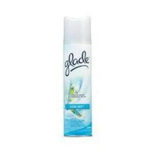 DESCRIPTION: (6) ODOR SPRAY BRAND/MODEL: GLADE #48TJ08 INFORMATION: CLEAN LINEN RETAIL$: $5.00 EA SIZE: 8 OZ QTY: 6